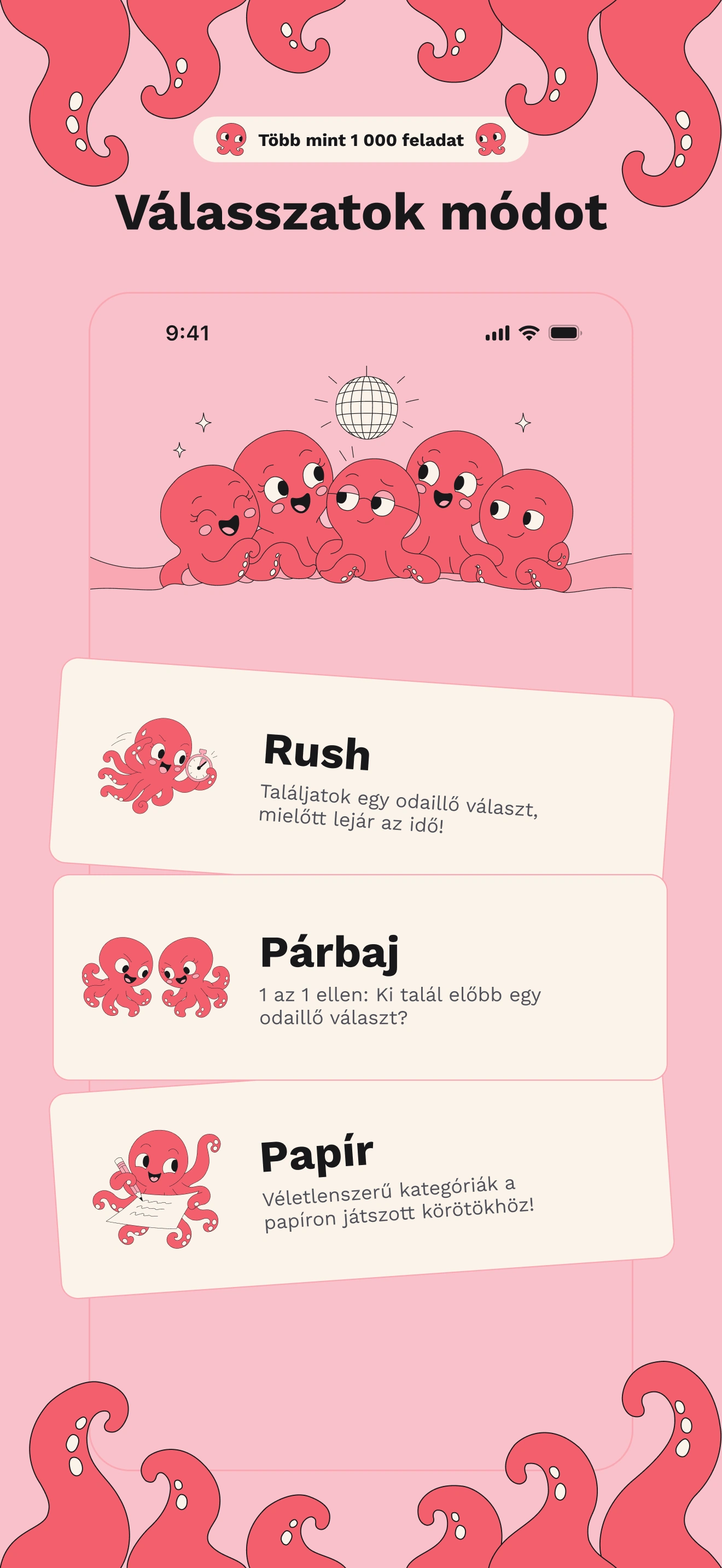 Otodama: Rush, Párbaj és Papír kiválasztása