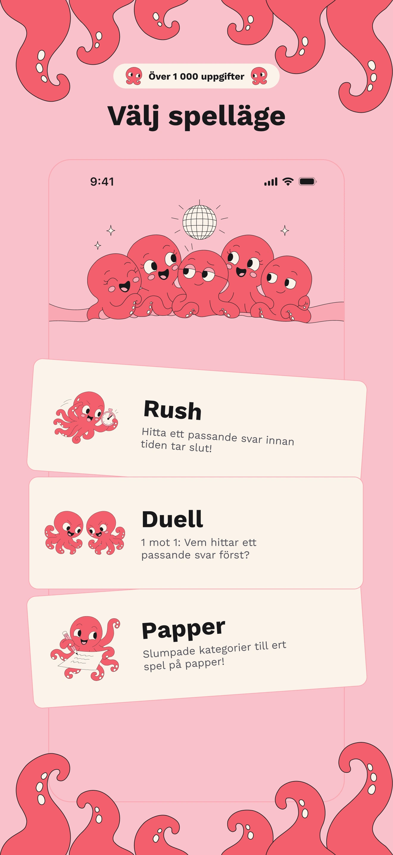 Otodama: välj Rush, Duell eller Papper