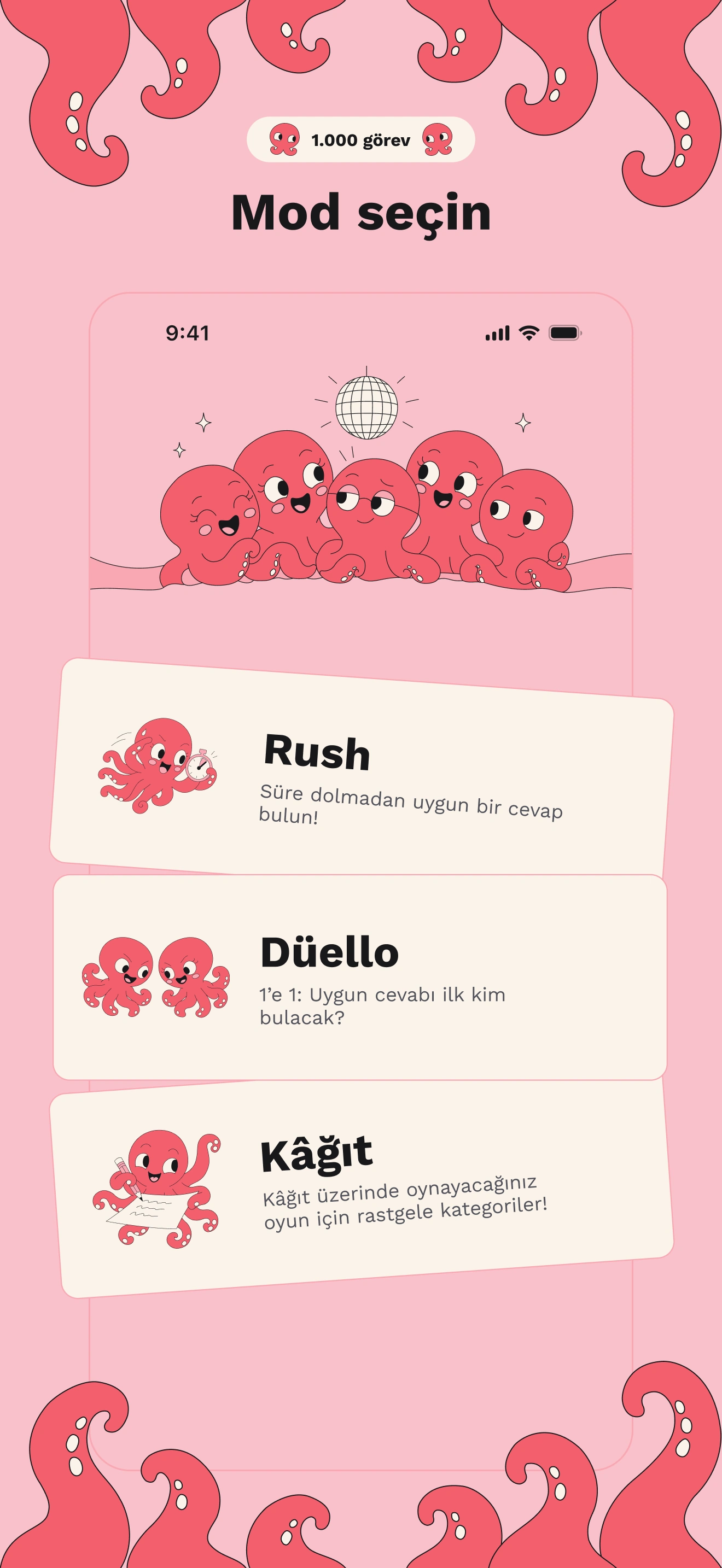 Otodama: Rush, Düello ve Kâğıt seçimi